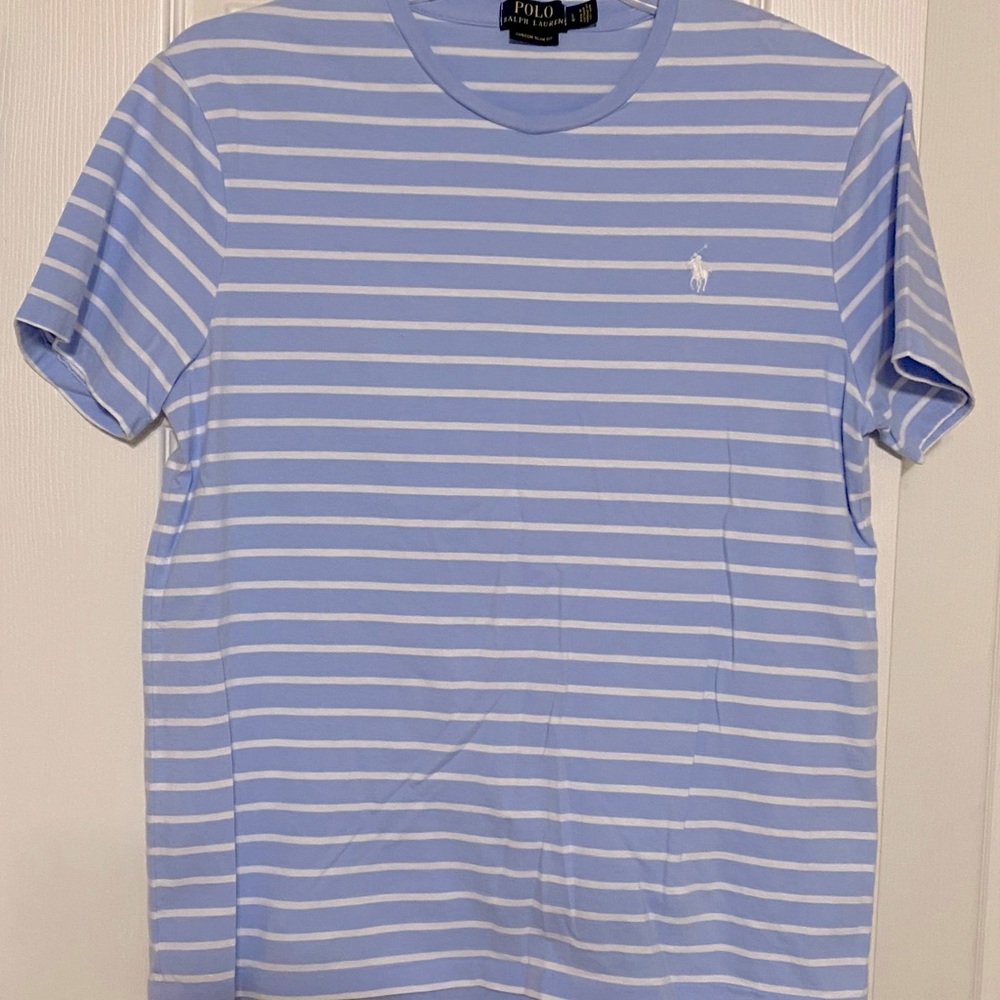 Polo Ralph Lauren Men’s Large Custom Slim Fit Crew Neck T-Shirt